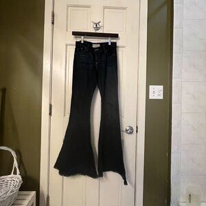 Free People Low Rise Flared Jeans